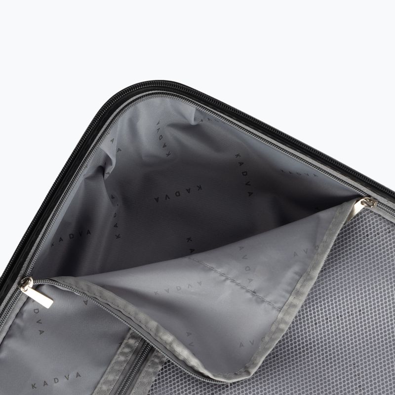 KADVA Cayes 42 l black cabin travel suitcase 7