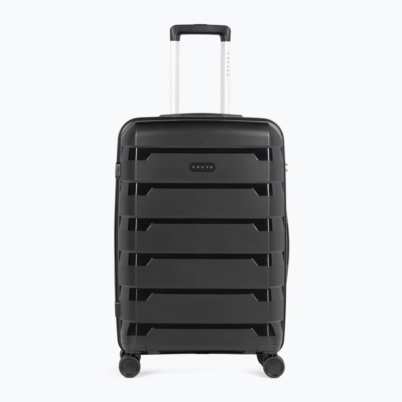 Medium travel suitcase KADVA Cayes 75 l black