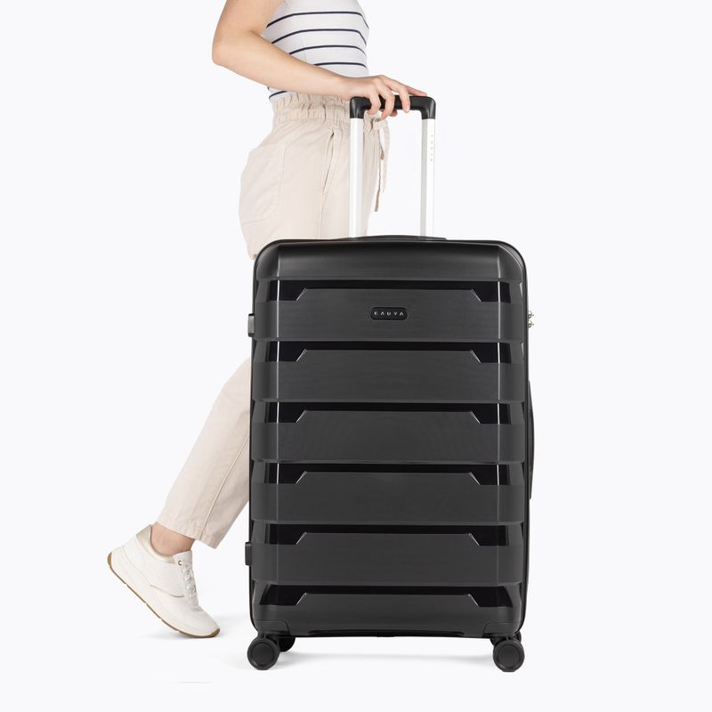 Large travel suitcase KADVA Cayes 113 l black 2