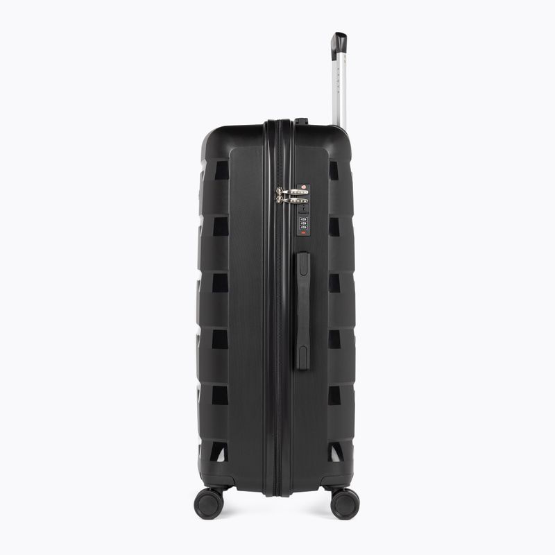 Large travel suitcase KADVA Cayes 113 l black 4