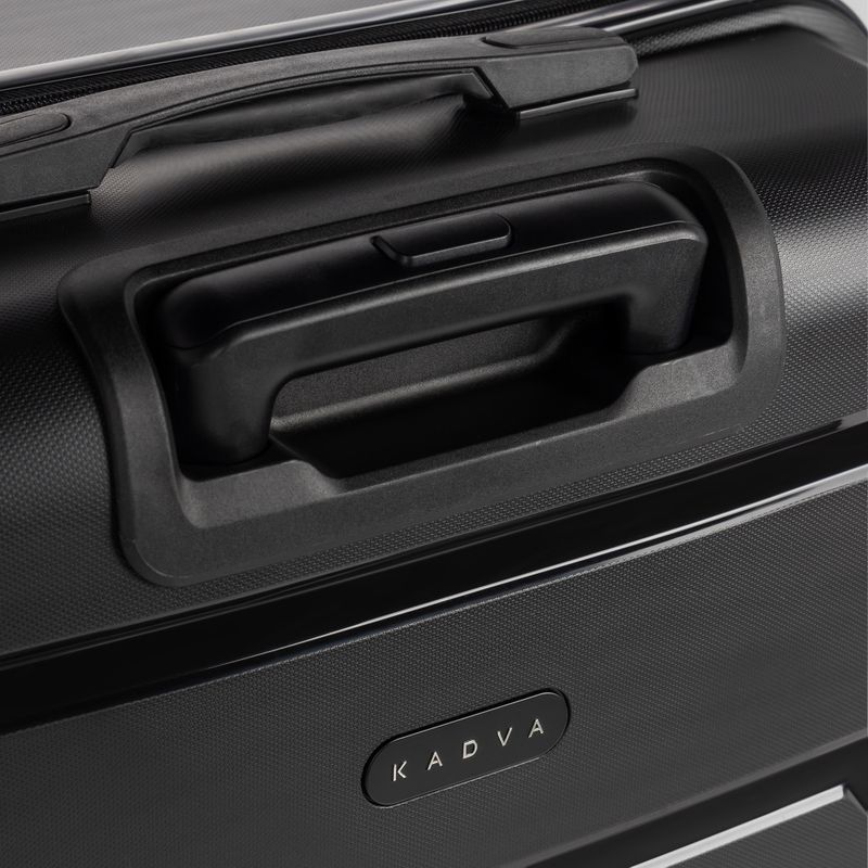 Large travel suitcase KADVA Cayes 113 l black 9