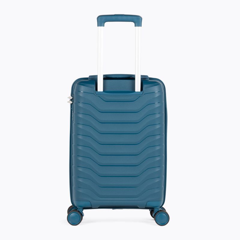 KADVA Sancho 38L Cabin Travel Suitcase Blue 5