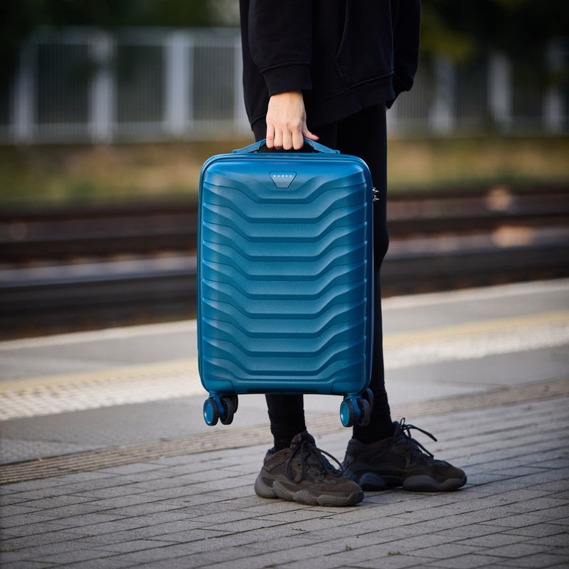 KADVA Sancho 38L Cabin Travel Suitcase Blue 15