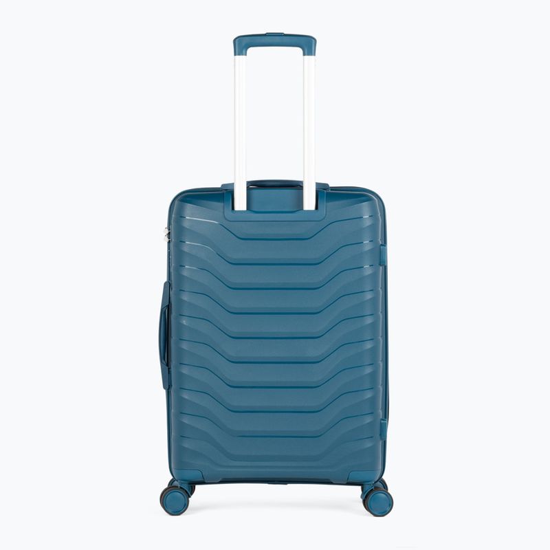 Medium travel suitcase KADVA Sancho 72 l blue 5