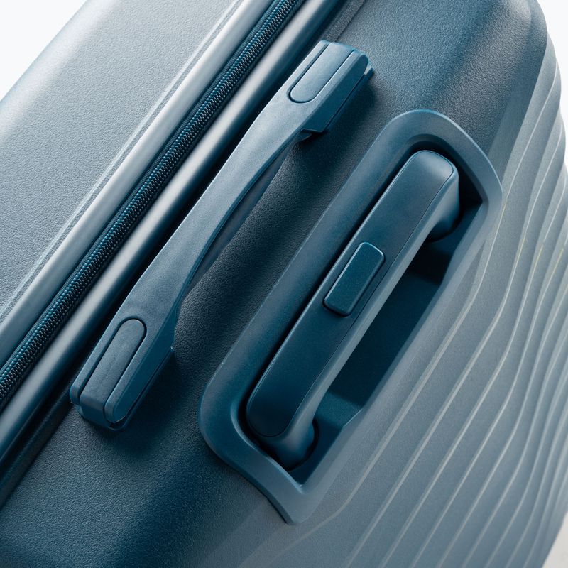 Medium travel suitcase KADVA Sancho 72 l blue 9