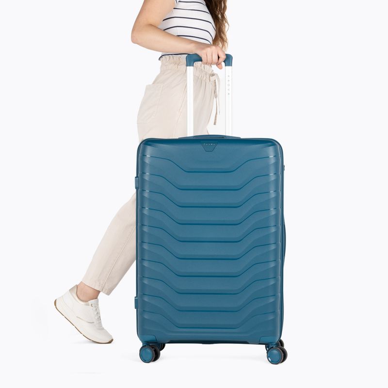 Large travel suitcase KADVA Sancho 113 l blue 2