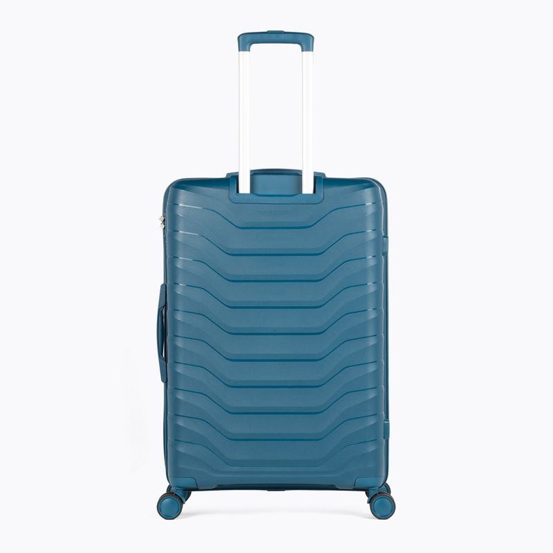 Large travel suitcase KADVA Sancho 113 l blue 5