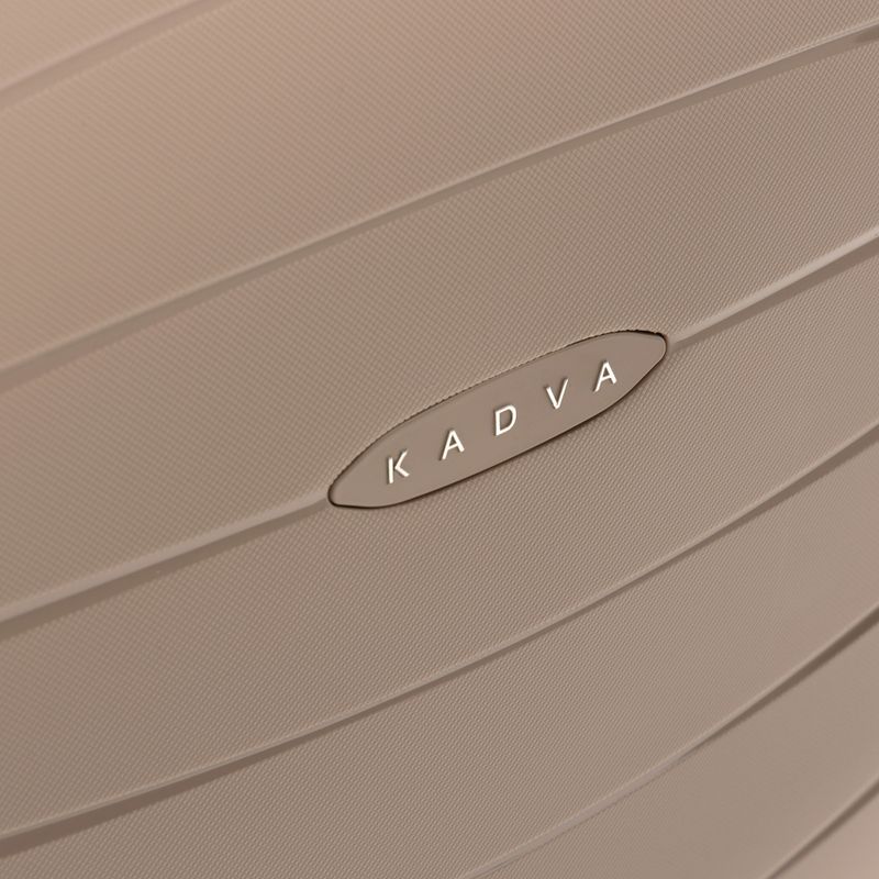 KADVA Brava 40L Beige Cabin Travel Suitcase 11