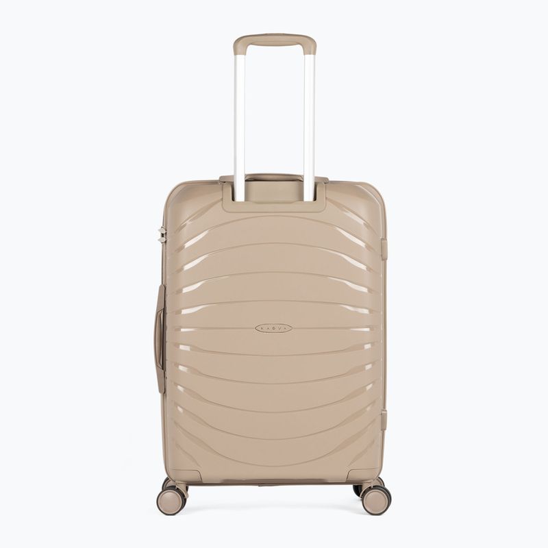 Medium travel suitcase KADVA Brava 78 l beige 5