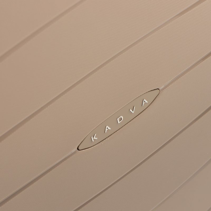 Medium travel suitcase KADVA Brava 78 l beige 11