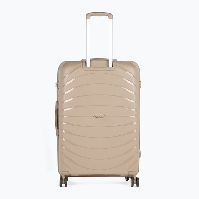 Large KADVA Brava 115 l Travel Suitcase in Beige 5