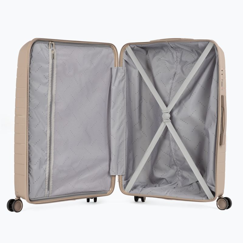 Large KADVA Brava 115 l Travel Suitcase in Beige 6