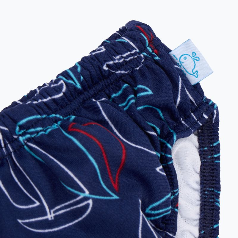 Fashy swim nappy 15522 Babies Little Stars dark blue boats 3