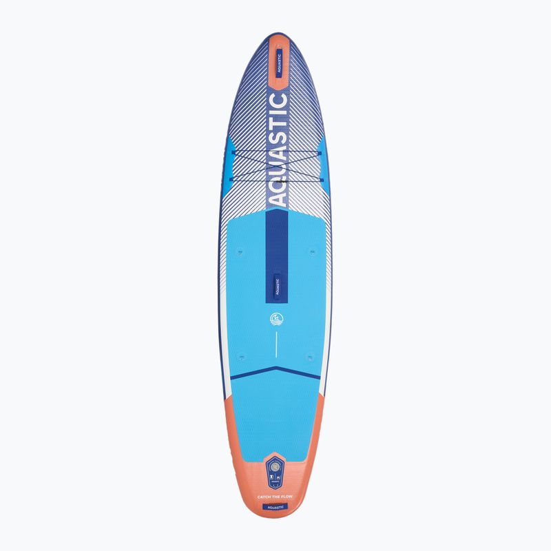 Inflatable board set SUP AQUASTIC Perth 10'8" all-round blue 3