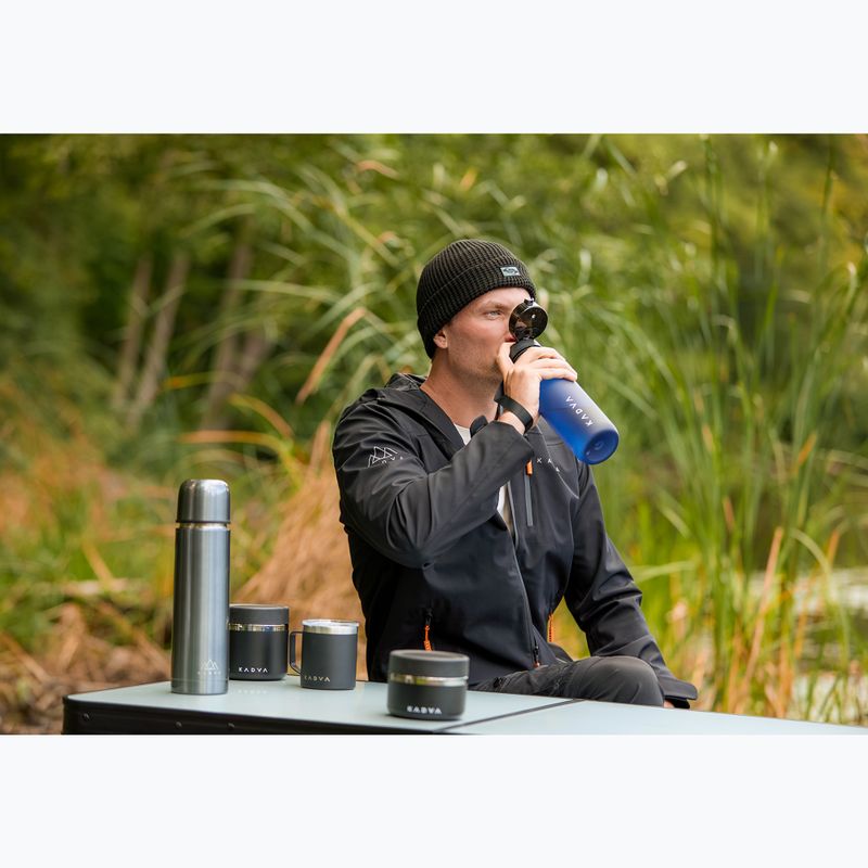 KADVA GlideCap 1000 ml Navy Blue Water Bottle 8