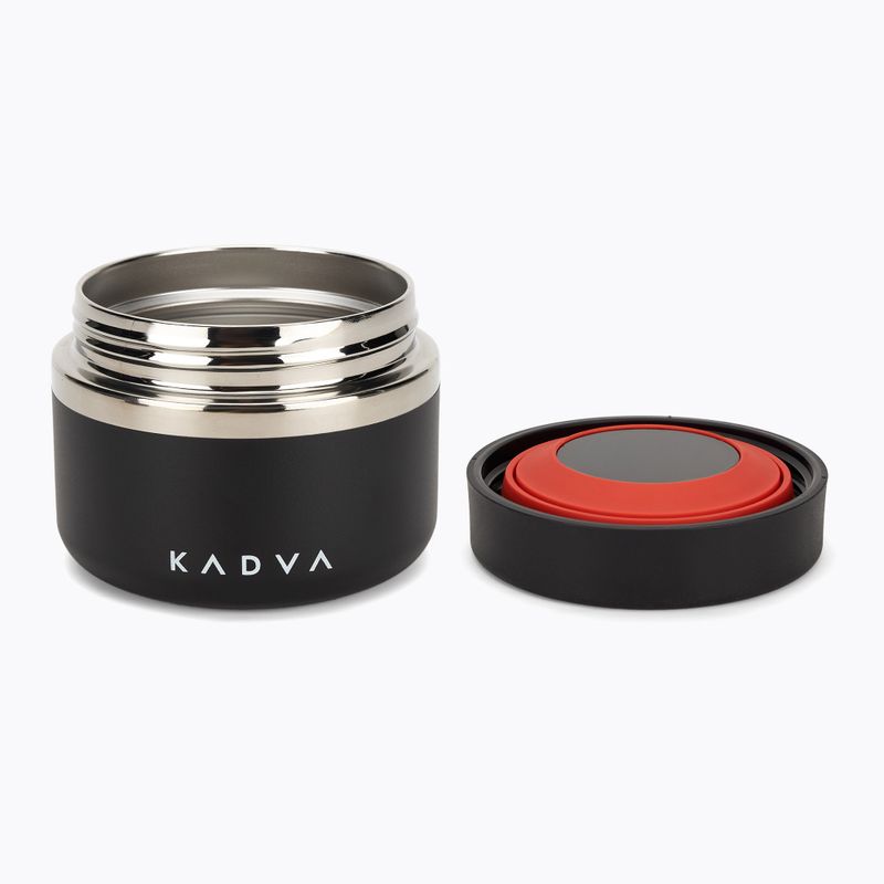 KADVA Eater insulated lunch container 350ml black 2