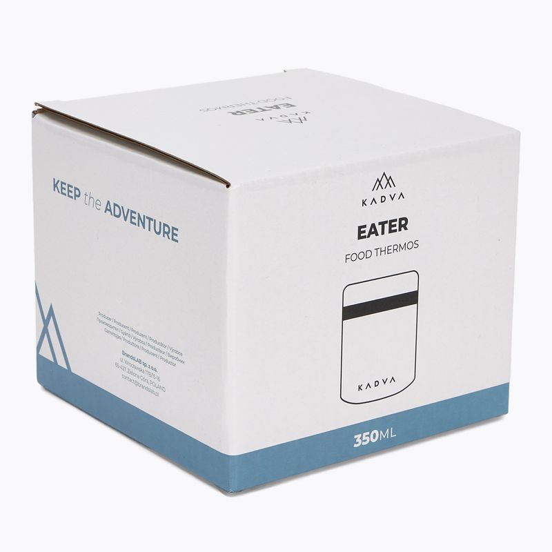 KADVA Eater insulated lunch container 350ml black 6
