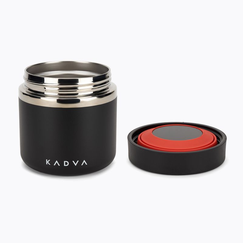 KADVA Eater insulated lunch container 600ml black 2