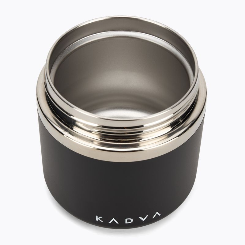 KADVA Eater insulated lunch container 600ml black 5