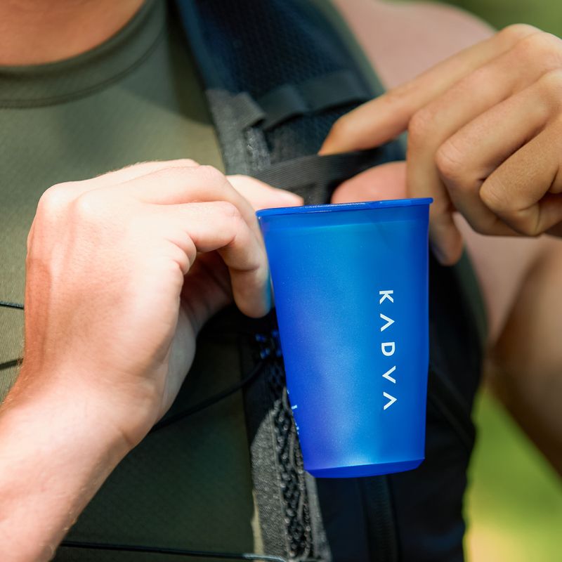 KADVA softflask Flowbie mug 150 ml blue 4