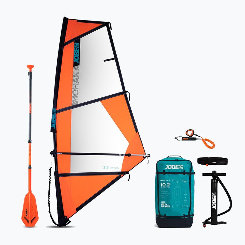 WindSUP JOBE Mohaka 10.2 Inflatable Paddle Board set + SUP Sail 3.5 m2 6