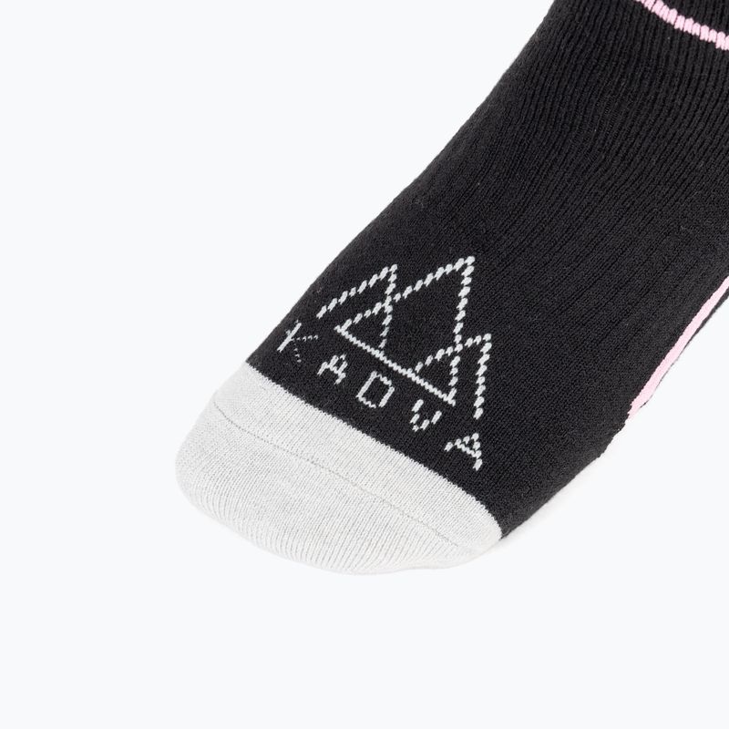 Women's Ski Socks KADVA Woolan W in Black 5