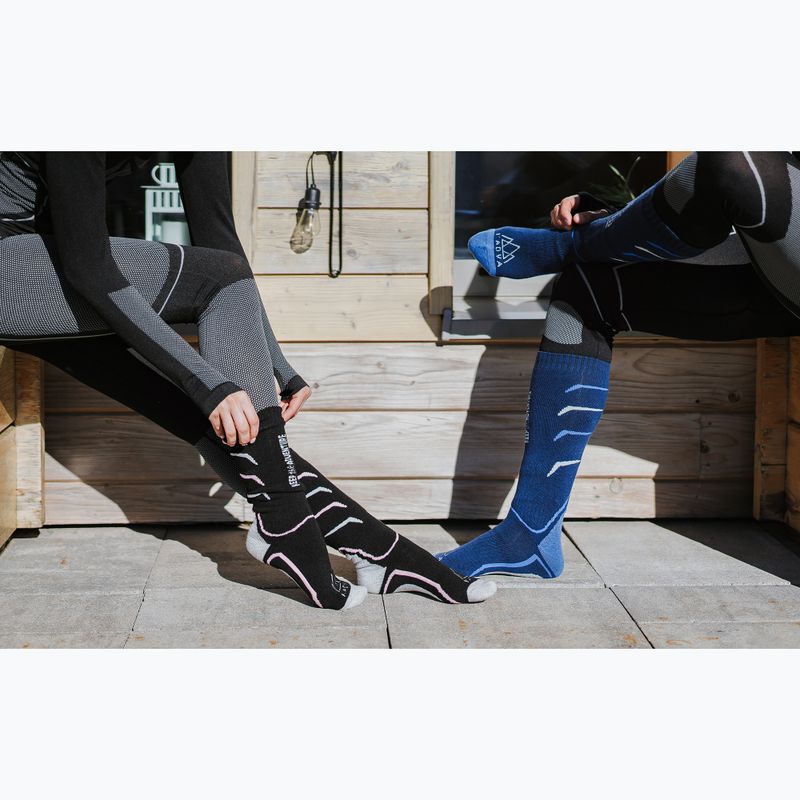 KADVA Woolan navy ski socks 2