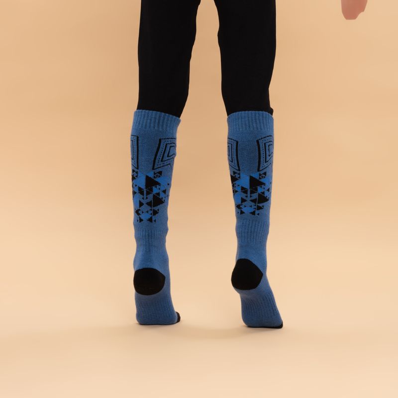 Children's Ski Socks KADVA Skio Jrb Blue 3