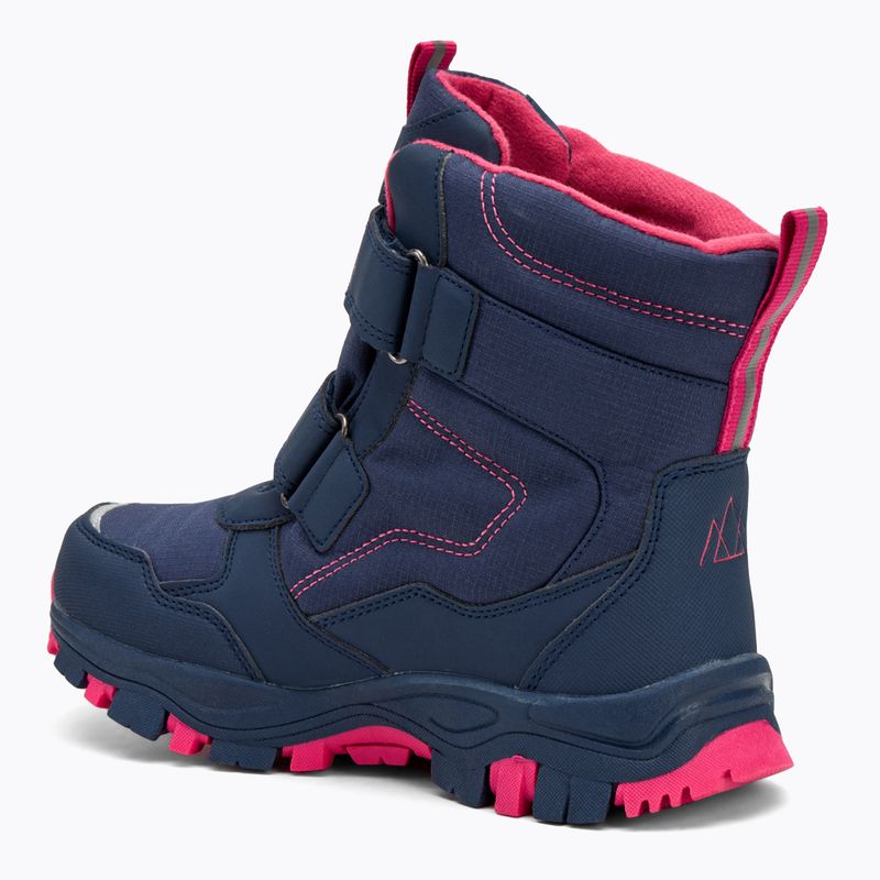 KADVA children's snow boots Snowey Mid WP navy blue/fuchsia 4