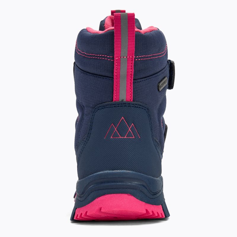 Children's snow boots KADVA Snowey Mid WaterProof navy/fuchsia 7