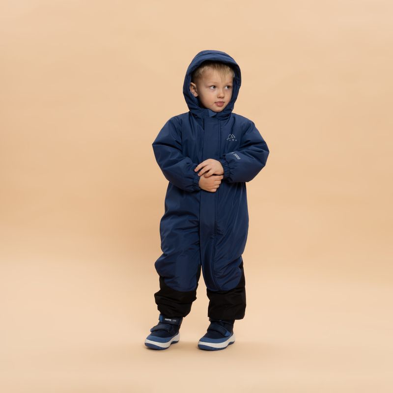 KADVA Kiko Jrb children's ski suit navy blue 2