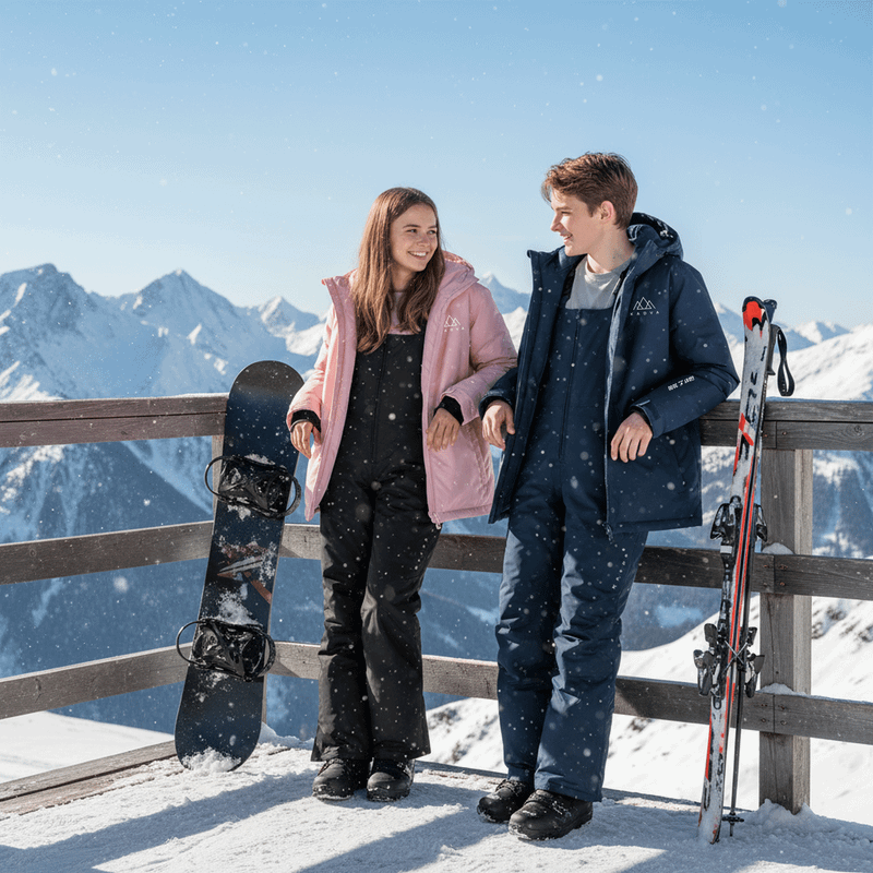 Children's ski trousers KADVA Skiro Pants black 7