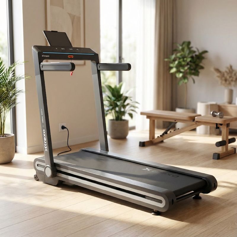Electric treadmill XTREXO X600 Soft black 4