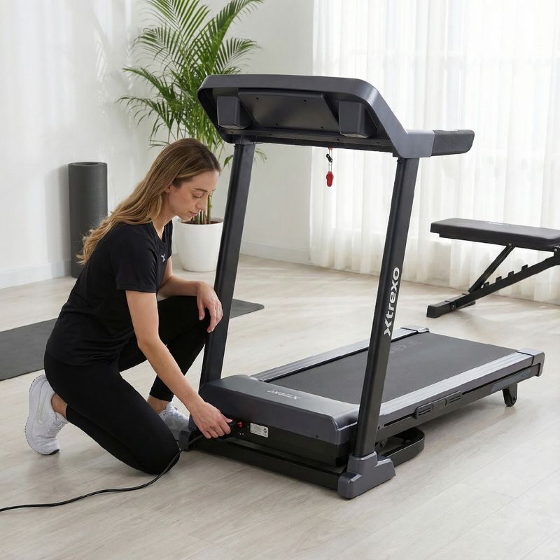 Electric treadmill XTREXO X450 black 5
