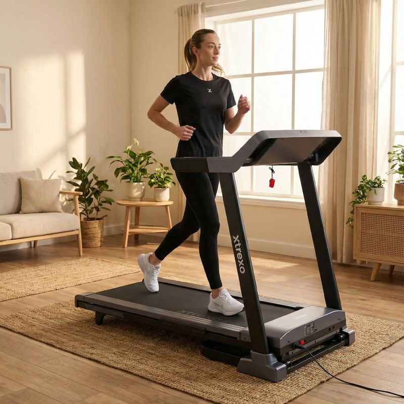 Electric treadmill XTREXO X450 black 6