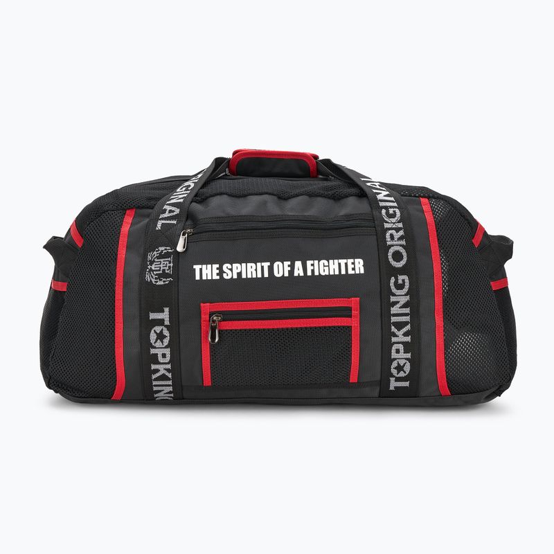 Top King Gym training bag black/red 3
