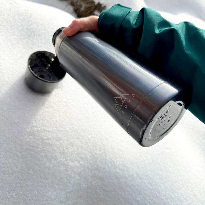 KADVA Vulcan Thermos 1000 ml silver 14