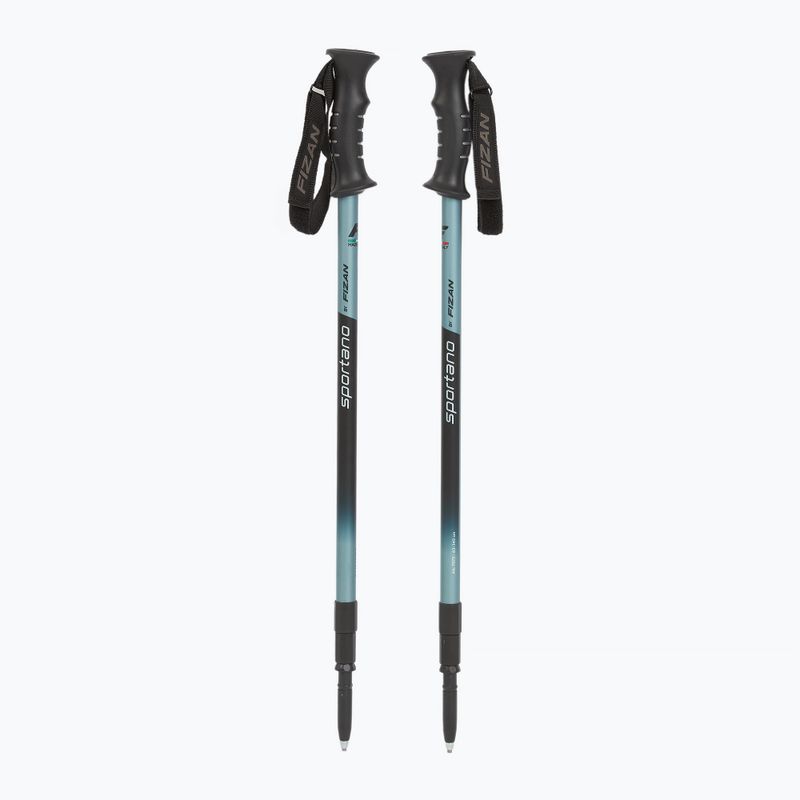 Fizan Smu Summit green trekking poles 5