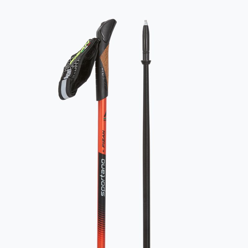 Nordic walking poles Fizan Smu Active red 3
