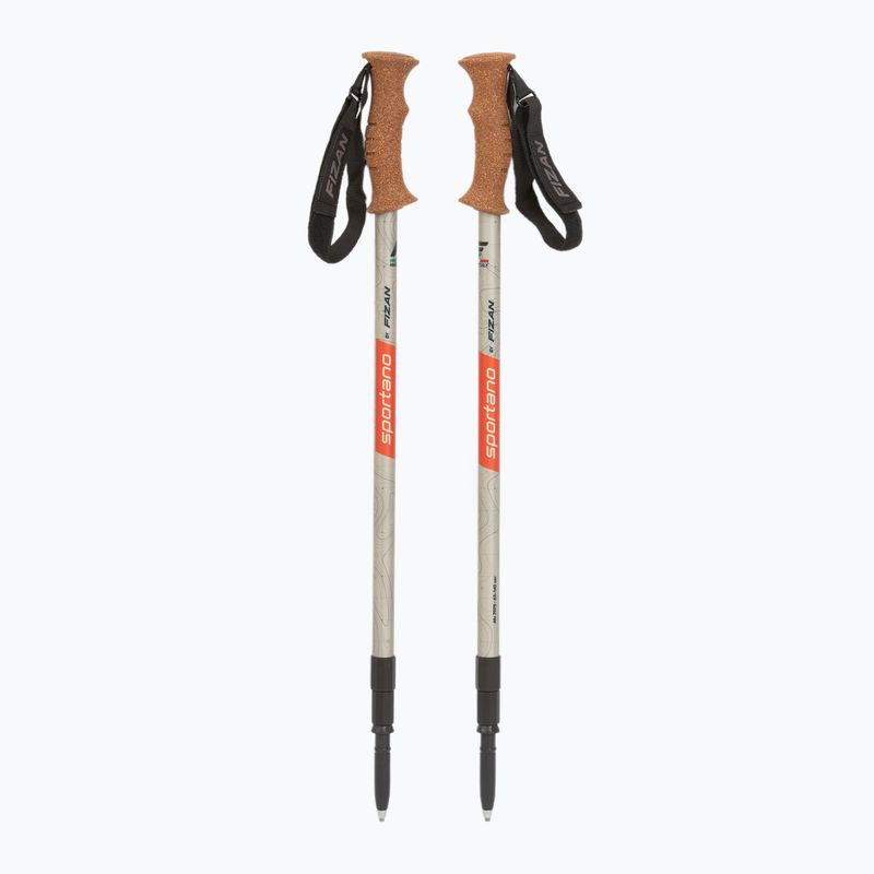 Fizan Smu Peak beige trekking poles 5