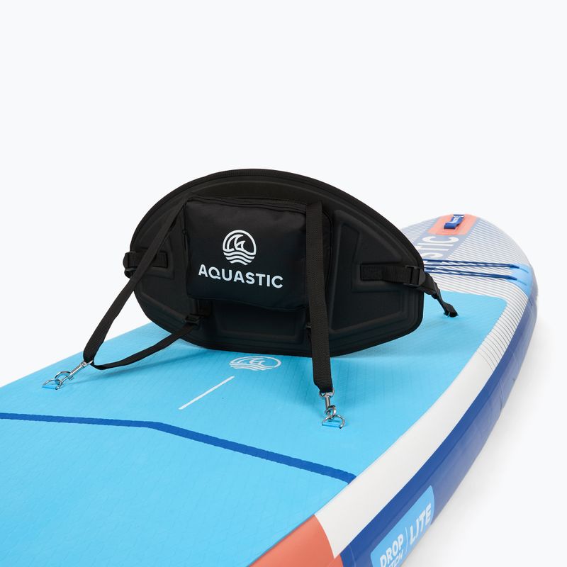 Kayak seat for SUP board AQUASTIC AQS-B4I185-BK with bag black 5