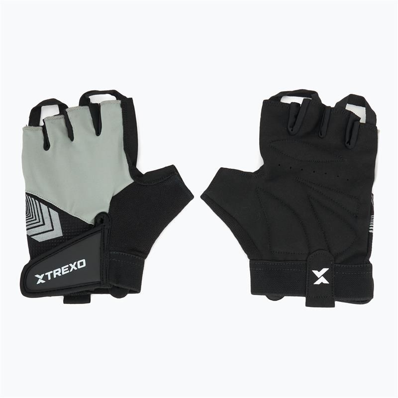 Gym gloves TREXO GG1 grey