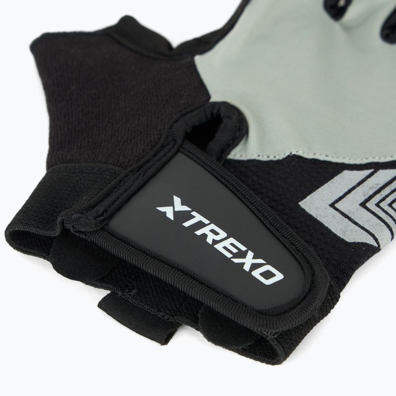 Gym gloves TREXO GG1 grey 5