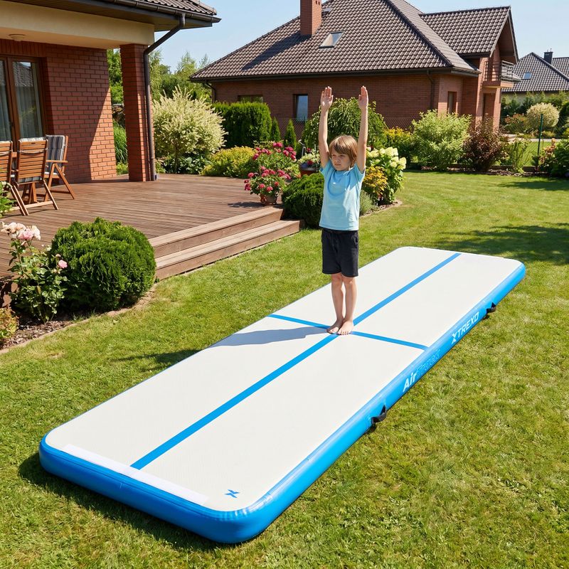 Gymnastics airtrack XTREXO 300 x 15 cm white 10