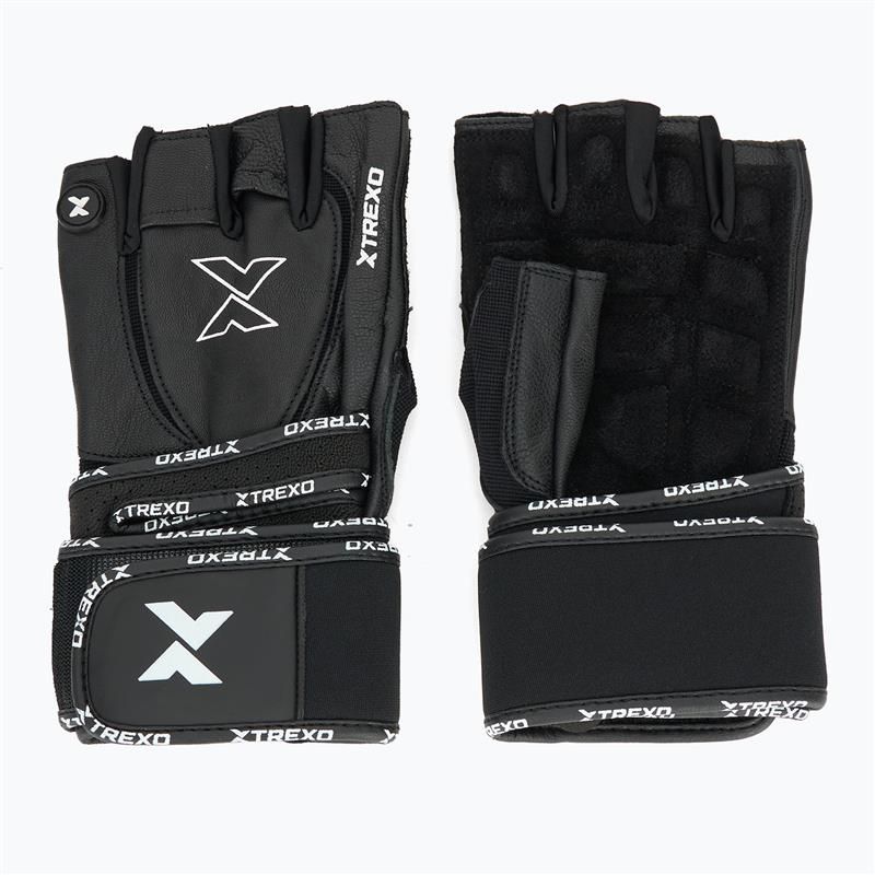 Gym gloves TREXO GymRat black
