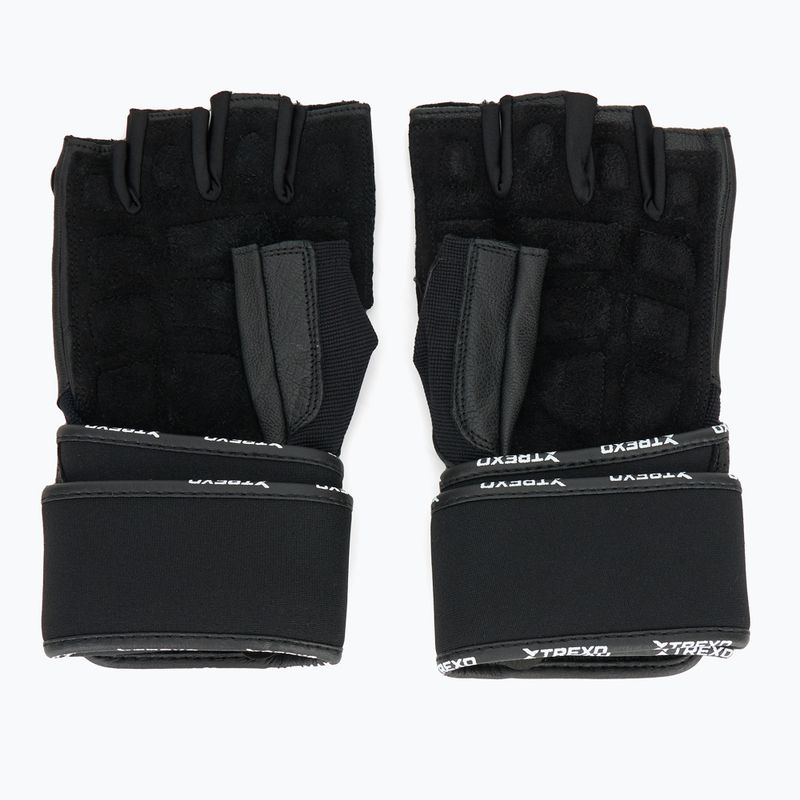 Gym gloves TREXO GymRat black 3