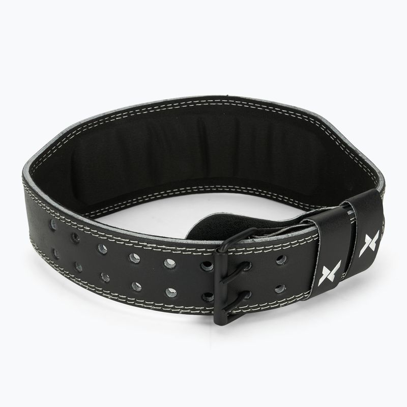 Weightlifting belt XTREXO GymRat leather black 3