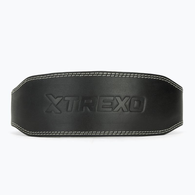 Weightlifting belt XTREXO GymRat leather black 4