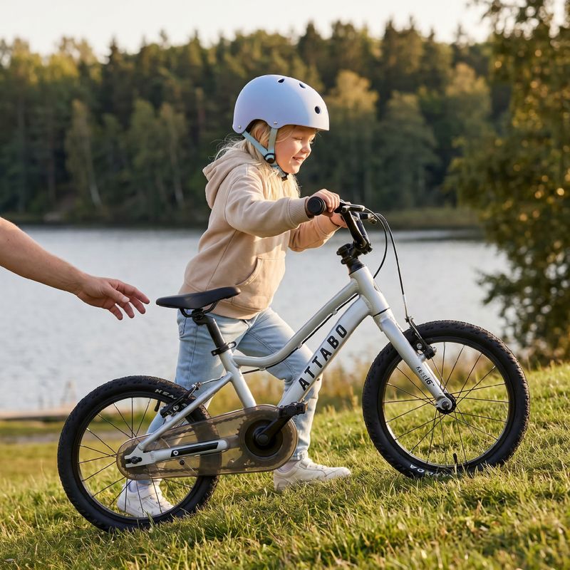 Children's bicycle ATTABO EASE 16" 7,3 kg silver 3