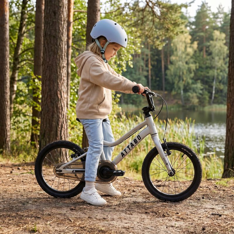 Children's bicycle ATTABO EASE 16" 7,3 kg silver 7